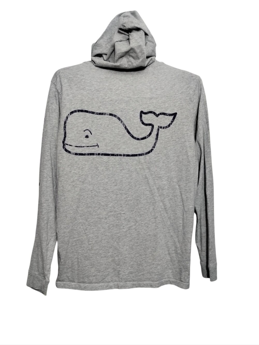Vineyard Vines Hoodie Women's M Long Sleeve Vintage Whale Graphic Preppy Coastal